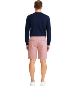 Große Größen|Shorts & Bermudas*FQ1924 Henry Herren Freizeit-Bermuda Chino-Hose Baumwoll-Shorts kurze Hose 21900629 132804 Rosa