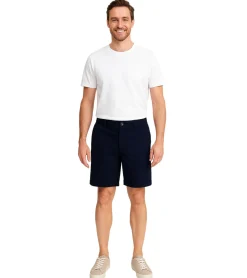 Große Größen|Shorts & Bermudas*FQ1924 Henry Herren Freizeit-Bermuda Chino-Hose Baumwoll-Shorts kurze Hose 21900629 194011 Dunkelblau