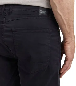 Shorts & Bermudas*FQ1924 Josh Herren Freizeit-Bermuda Shorts Baumwoll-Hose mit Krempelsaum kurze Hose 21900320-ME Schwarz