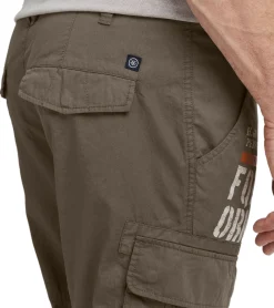 Shorts & Bermudas*FQ1924 Mael Herren Freizeit-Bermuda Cargo-Shorts Baumwoll-Hose Sommer-Hose 21900196 180515 Olive