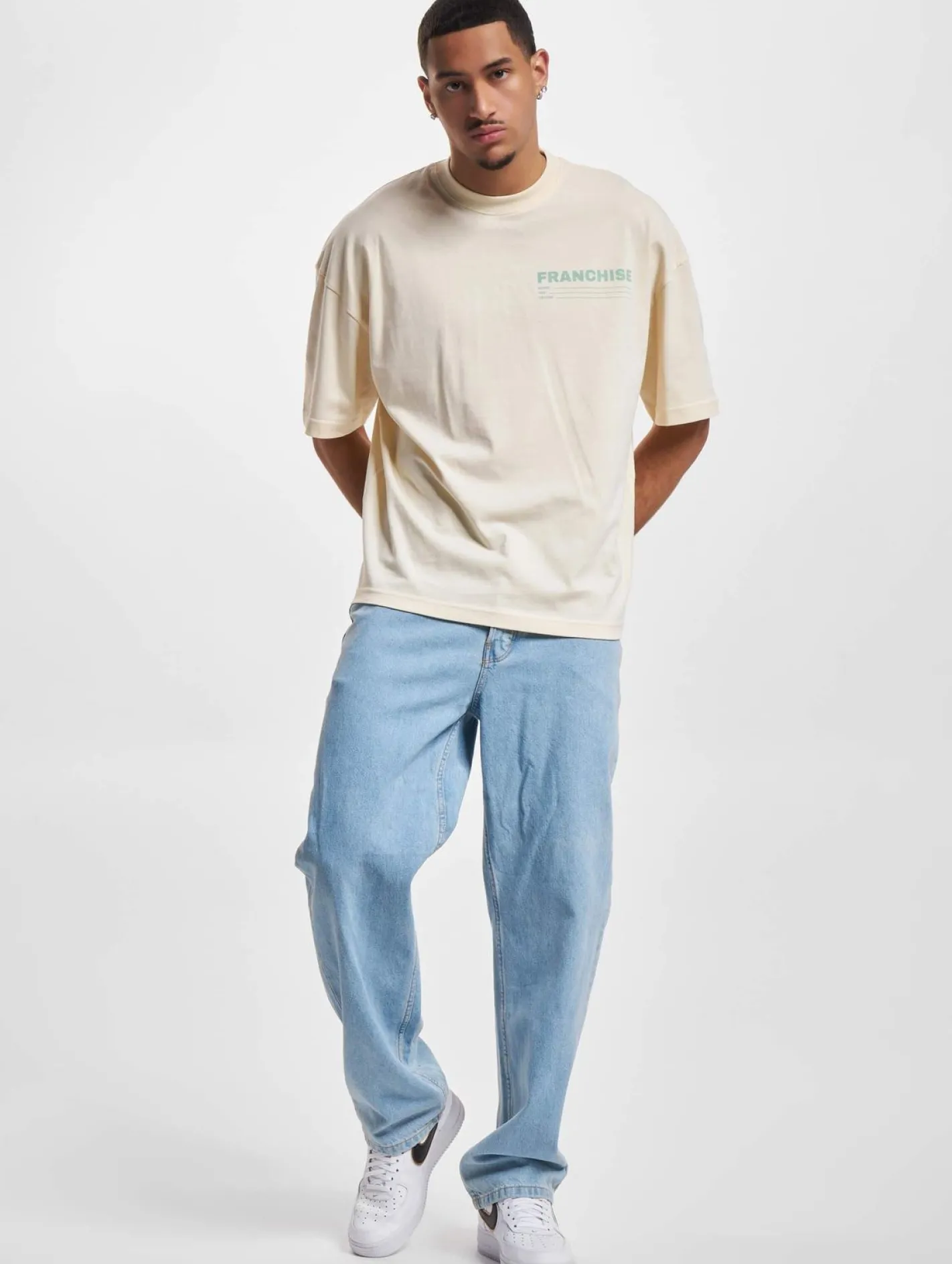 T-Shirts & Tank Tops*Franchise Blank T-Shirt creme