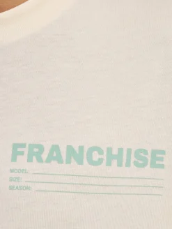 T-Shirts & Tank Tops*Franchise Blank T-Shirt creme