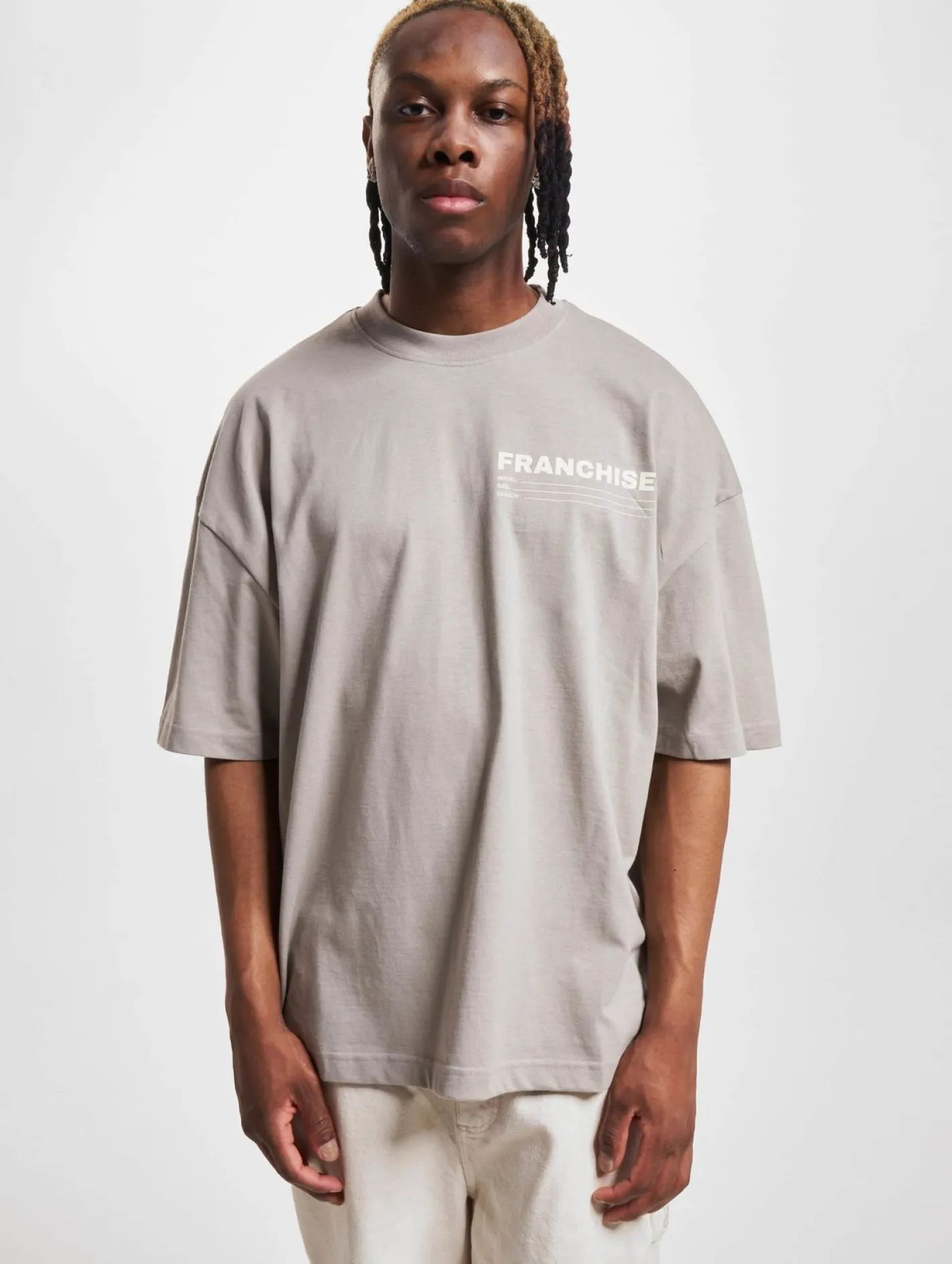 T-Shirts & Tank Tops*Franchise Blank T-Shirt Grau