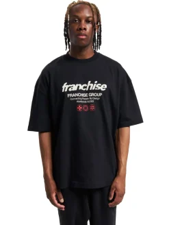 T-Shirts & Tank Tops*Franchise Connected T-Shirt Schwarz