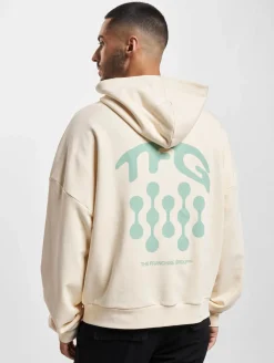 Pullover & Sweater*Franchise TFG Zip Hoody verwaschenes Hellbeige