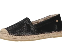 Halbschuhe & Pumps*Fred de la Bretoniere Damen Echtleder-Halbschuhe modische Sommer-Schuhe 152010165 Schwarz