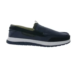 Slipper & Mokassins*Gaastra Herren Slipper zeitlose Low-Top Schuhe mit Echtleder-Anteil Blau