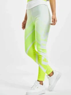 Sportunterbekleidung|Fitnessmode & Jogginghosen*GCDS Faded Legging/Tregging gelb