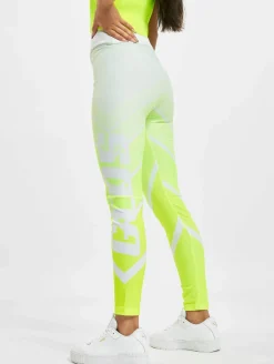Sportunterbekleidung|Fitnessmode & Jogginghosen*GCDS Faded Legging/Tregging gelb