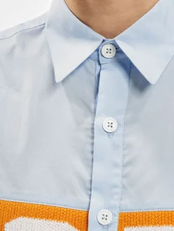 Hemden & Poloshirts*GCDS Hemd Hellblau