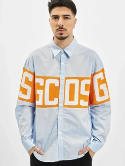 Hemden & Poloshirts*GCDS Hemd Hellblau