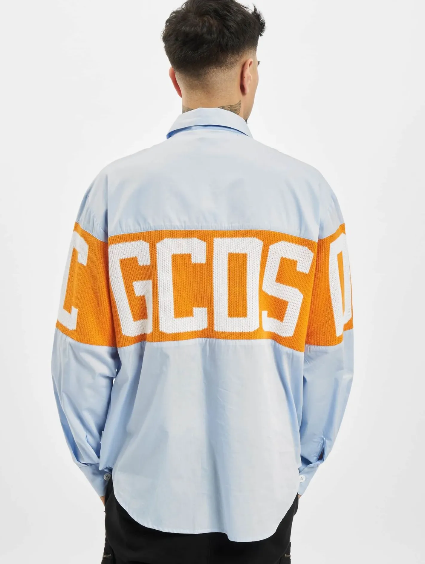 Hemden & Poloshirts*GCDS Hemd Hellblau