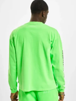 Sweater & Pullover|Pullover & Sweater*GCDS Logo Print Longsleeve grün