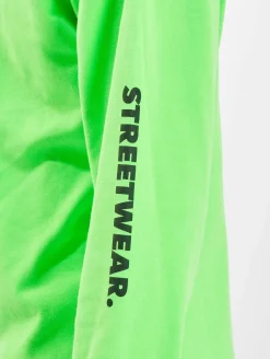 Sweater & Pullover|Pullover & Sweater*GCDS Logo Print Longsleeve grün