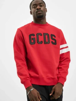 Pullover & Sweater*GCDS Logo Pullover rot
