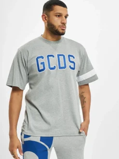 T-Shirts & Tank Tops*GCDS Logo T-Shirt grau