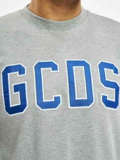 T-Shirts & Tank Tops*GCDS Logo T-Shirt grau