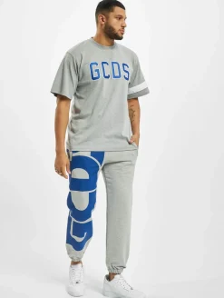 T-Shirts & Tank Tops*GCDS Logo T-Shirt grau