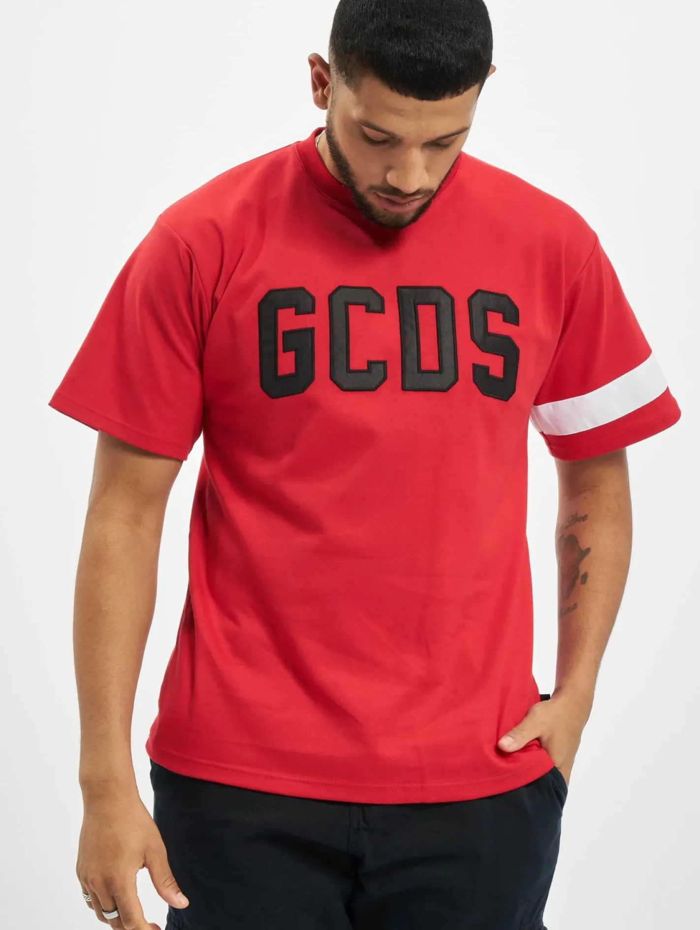 T-Shirts & Tank Tops*GCDS Logo T-Shirt rot