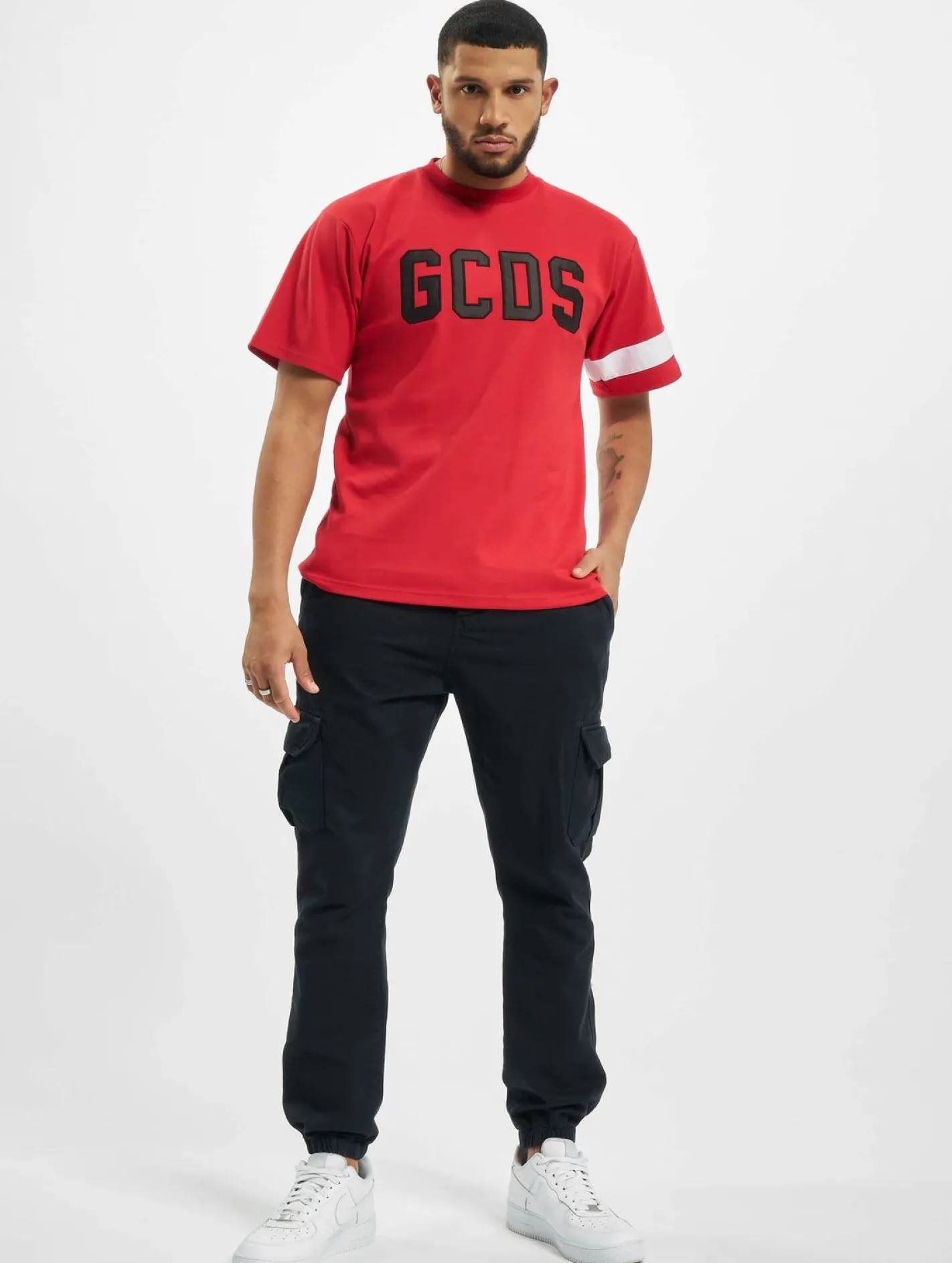 T-Shirts & Tank Tops*GCDS Logo T-Shirt rot