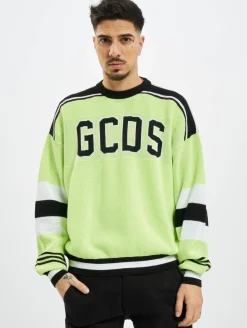 Pullover & Sweater*GCDS Neon Pullover gelb