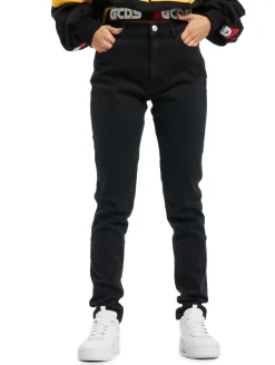 Hosen & Jeans*GCDS Skinny Jeans Schwarz