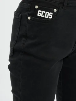 Hosen & Jeans*GCDS Skinny Jeans Schwarz