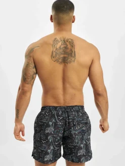 Nachtwäsche & Bademode*GCDS Tropical Badeshorts schwarz