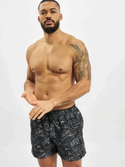 Nachtwäsche & Bademode*GCDS Tropical Badeshorts schwarz