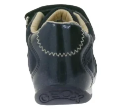 Turnschuhe*GEOX B Each G. B Kleinkinder Sneaker mit atmungsaktiver Sohle Mid-Cut-Schuhe mit Echtleder mit Klettverschluss Baby-Schuhe B160AB 022HI C4021 Dunkelblau