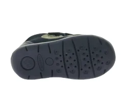 Turnschuhe*GEOX B Each G. B Kleinkinder Sneaker mit atmungsaktiver Sohle Mid-Cut-Schuhe mit Echtleder mit Klettverschluss Baby-Schuhe B160AB 022HI C4021 Dunkelblau