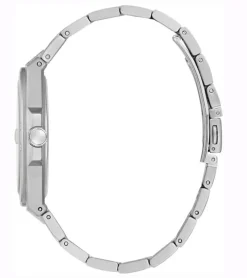 Herrenuhren|Herrenuhren*GUESS Perspective Herren Armbanduhr mit Datumsanzeige Quarz-Uhr 41mm Edelstahl-Uhr GW0276G1 Silber