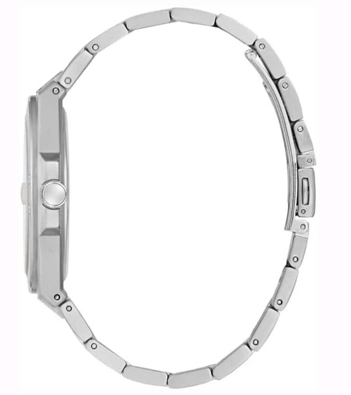 Herrenuhren|Herrenuhren*GUESS Perspective Herren Armbanduhr mit Datumsanzeige Quarz-Uhr 41mm Edelstahl-Uhr GW0276G1 Silber