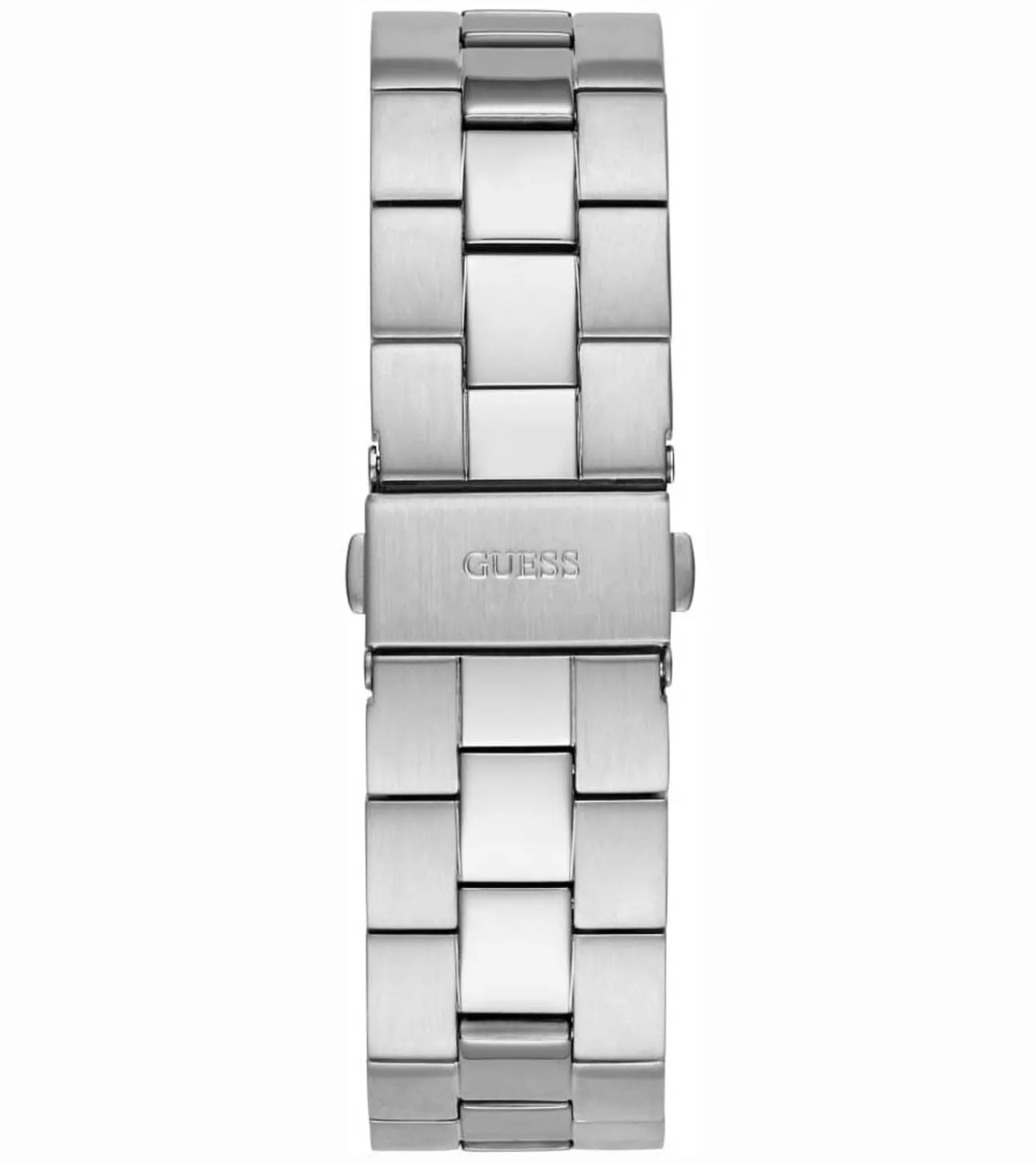 Herrenuhren|Herrenuhren*GUESS Perspective Herren Armbanduhr mit Datumsanzeige Quarz-Uhr 41mm Edelstahl-Uhr GW0276G1 Silber