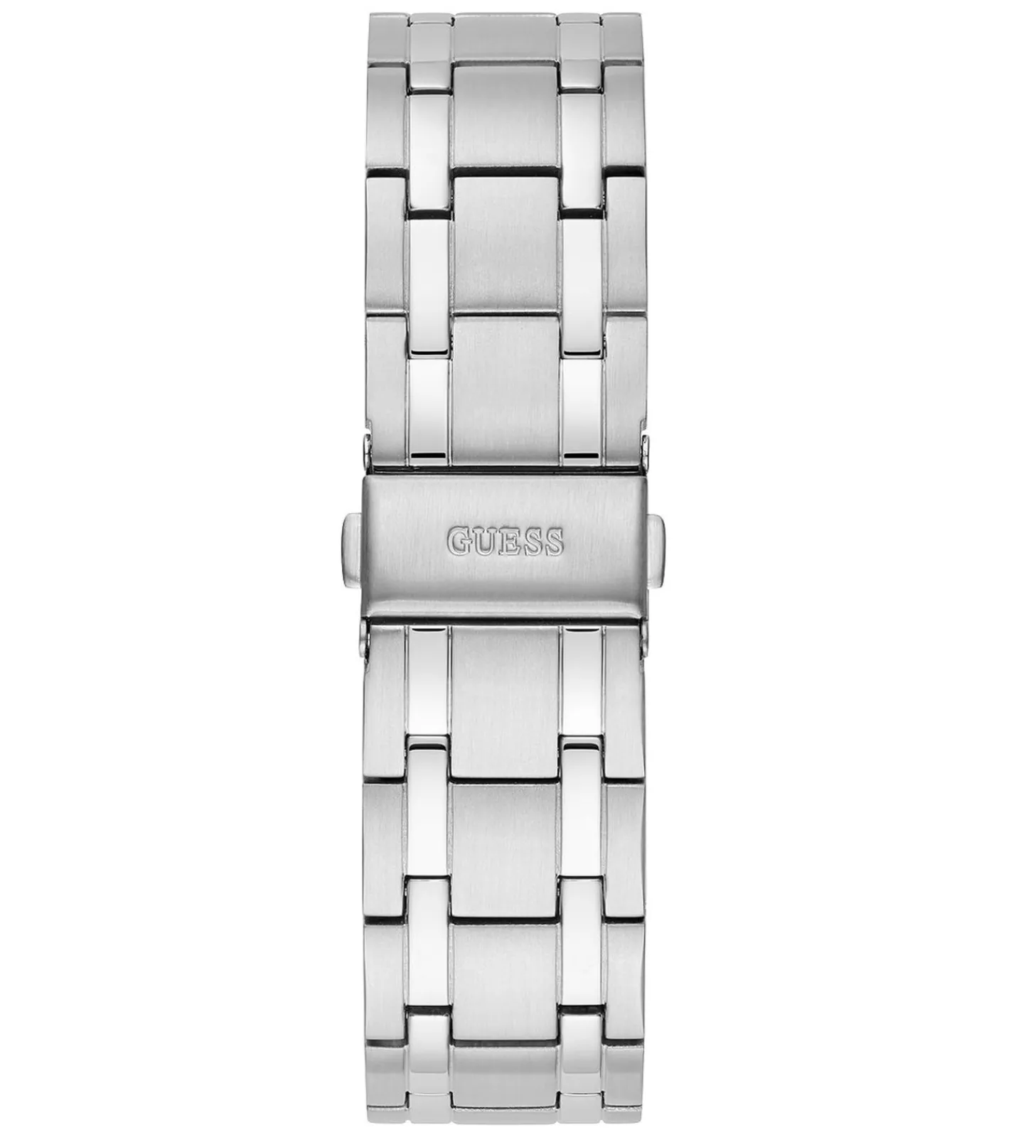 Herrenuhren|Herrenuhren*GUESS Premier Herren Armbanduhr mit Datumsanzeige Quarz-Uhr 45mm GW0330G1 Silber