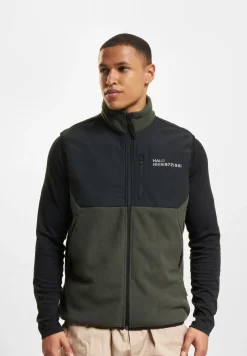 Mäntel & Jacken|Jacken & Mäntel*HALO Blocked Fleece Westen raven