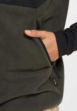 Mäntel & Jacken|Jacken & Mäntel*HALO Blocked Fleece Westen raven