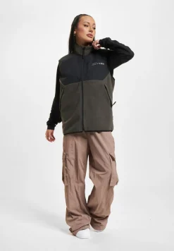 Mäntel & Jacken|Jacken & Mäntel*HALO Blocked Fleece Westen raven