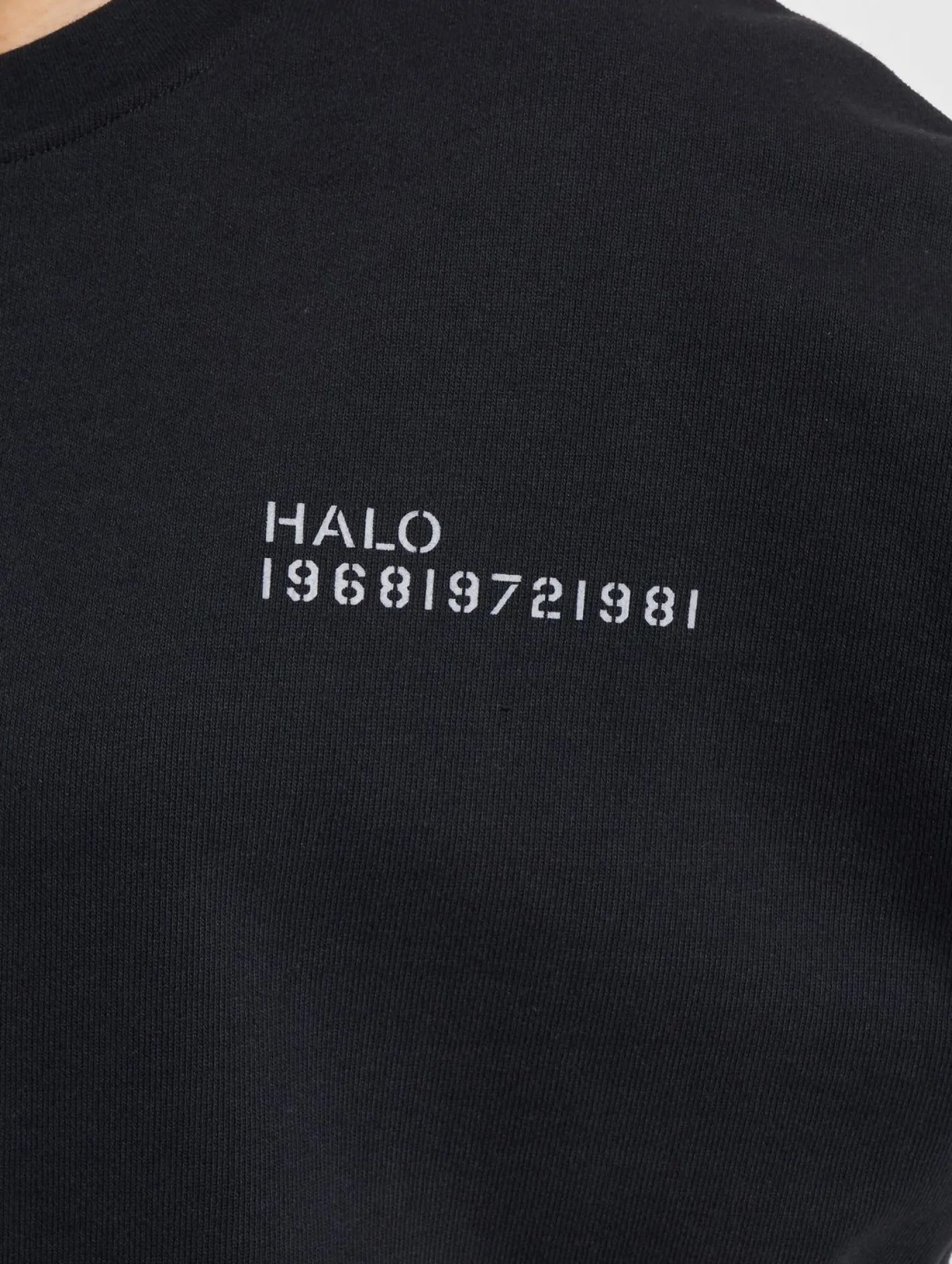 Sweater & Pullover|Pullover & Sweater*HALO Essential Crew Sweatshirt schwarz
