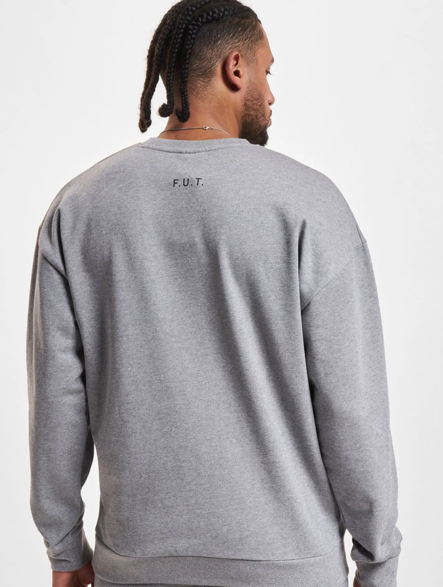 Sweater & Pullover|Pullover & Sweater*HALO Essential Crew Sweatshirt grau meliert