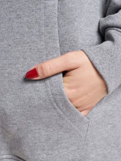 Sweater & Pullover|Pullover & Sweater*HALO Essential Hoodie grau meliert