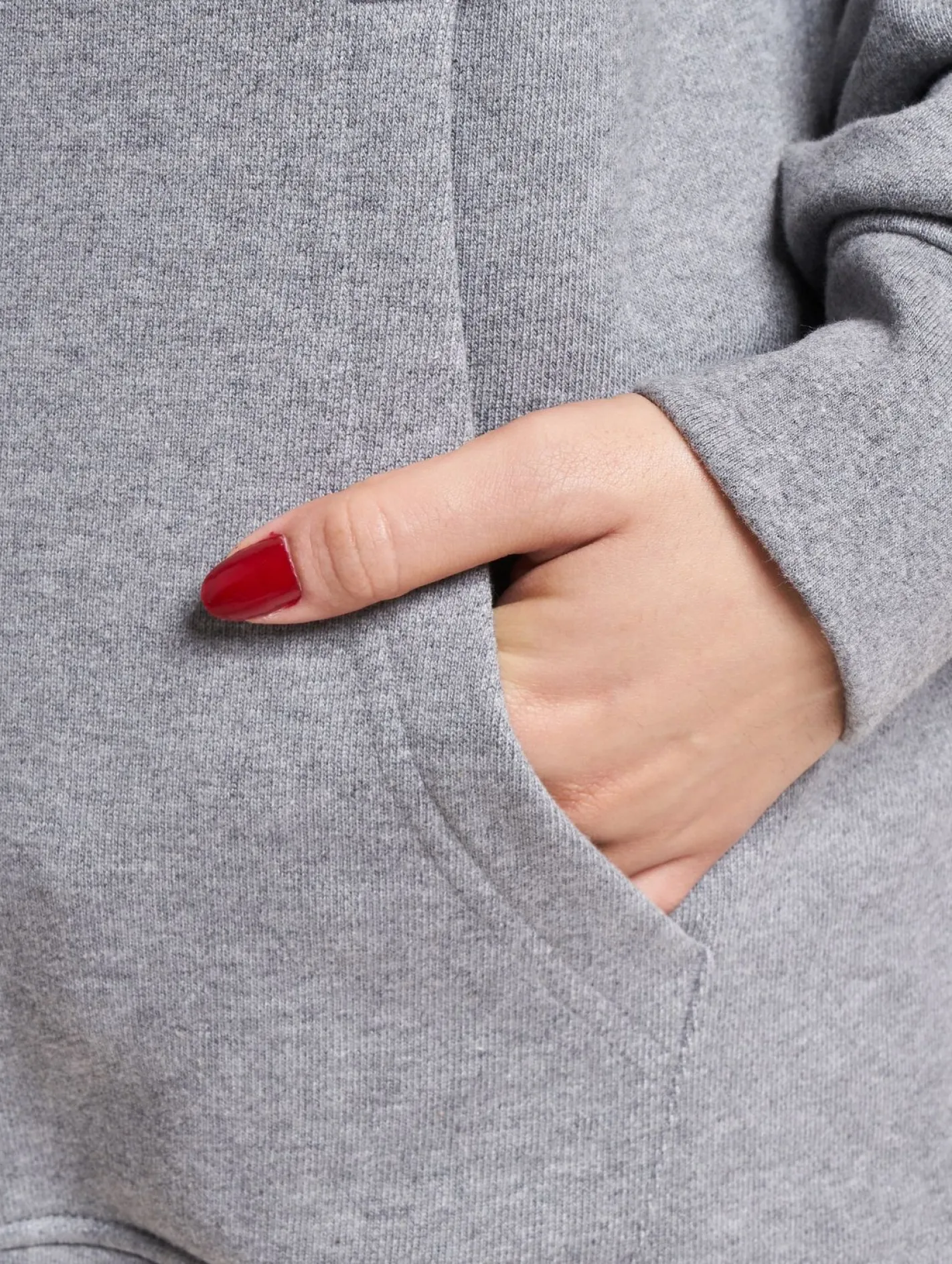 Sweater & Pullover|Pullover & Sweater*HALO Essential Hoodie grau meliert