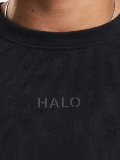Sweater & Pullover|Pullover & Sweater*HALO Graphic Rundhalspullover schwarz