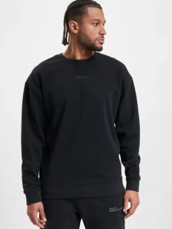 Sweater & Pullover|Pullover & Sweater*HALO Graphic Rundhalspullover schwarz