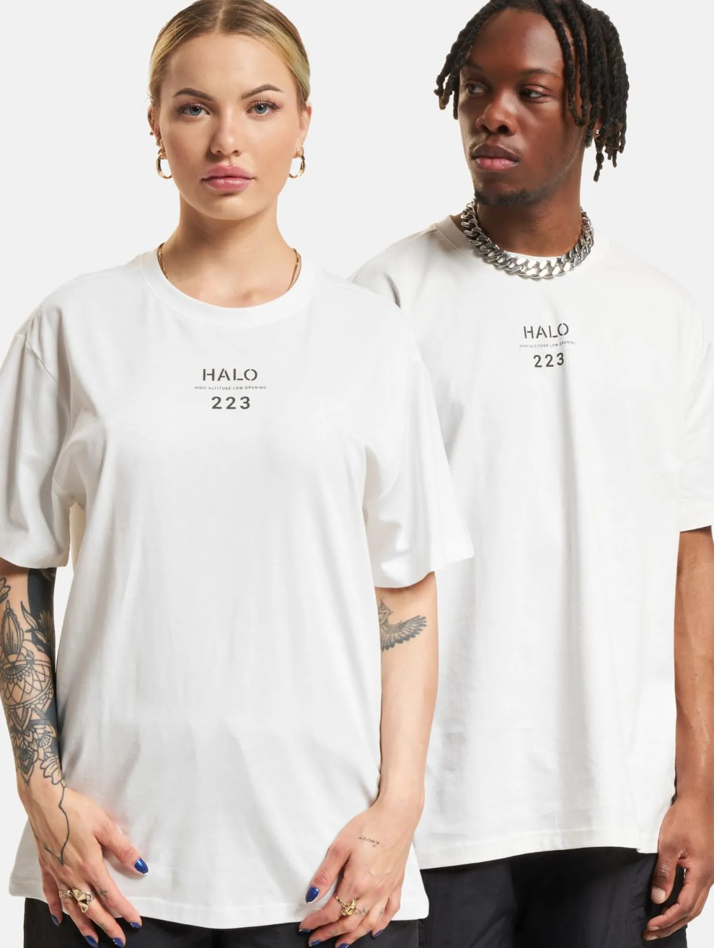 Tops & T-Shirts|T-Shirts & Tank Tops*HALO Patch Grafik T-Shirts Marshmallow