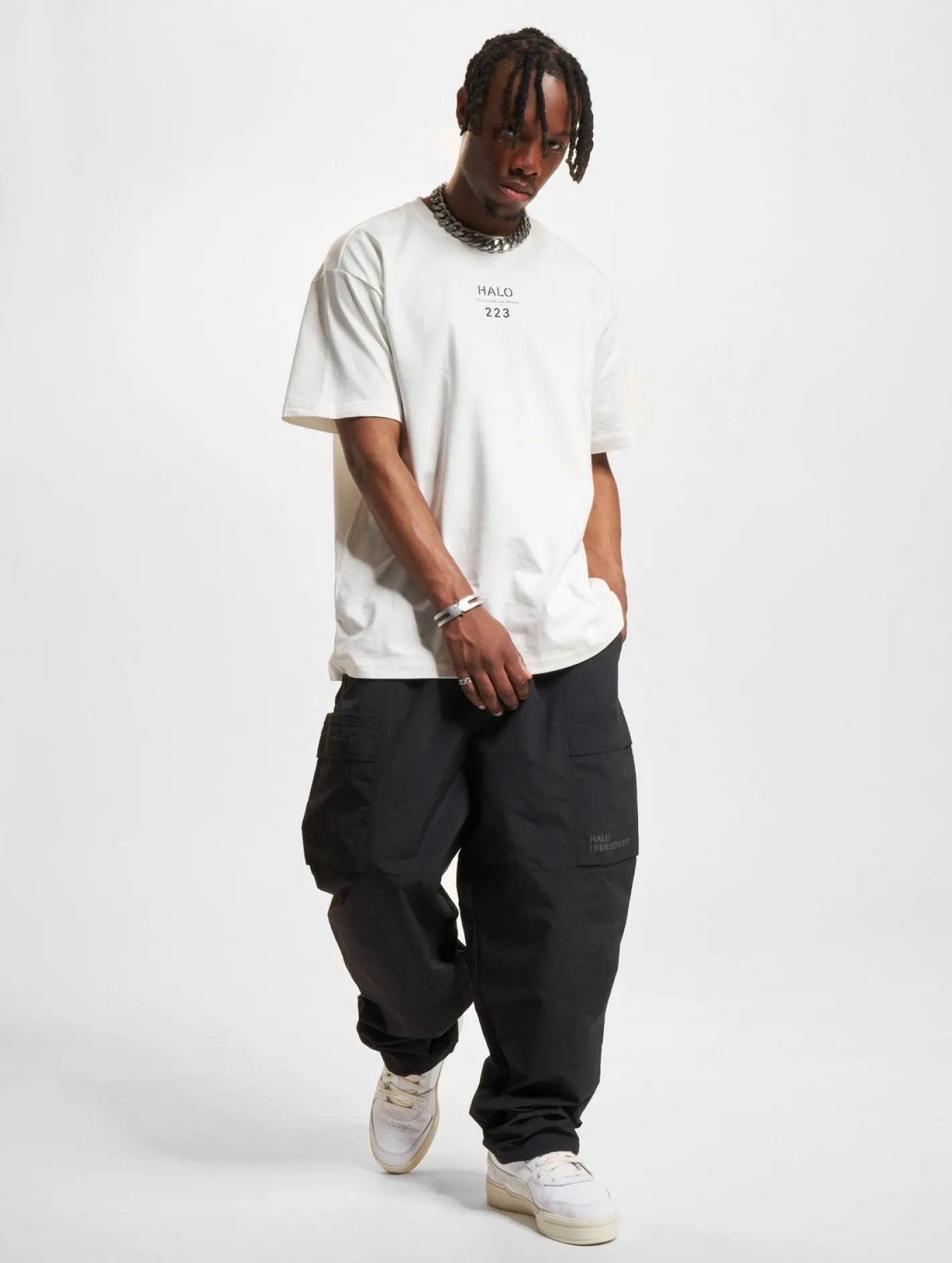 Tops & T-Shirts|T-Shirts & Tank Tops*HALO Patch Grafik T-Shirts Marshmallow