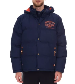 Jacken & Mäntel*O46bpx Herren Stepp-Jacke nachhaltige Winter-Jacke mit abnehmbarer Kapuze 930631 Dunkelblau