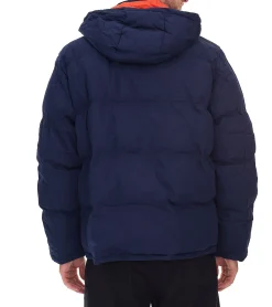 Jacken & Mäntel*O46bpx Herren Stepp-Jacke nachhaltige Winter-Jacke mit abnehmbarer Kapuze 930631 Dunkelblau