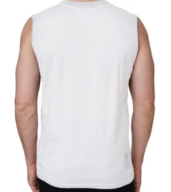 T-Shirts & Tank Tops*O46rn Herren Tank-Top Kurzarm-Shirt schlichtes Sommer Top Baumwoll-Shirt R-15286 Hell-, Weiß, Khaki oder Grau Orange