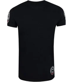 T-Shirts & Tank Tops*O46rn Herren T-Shirt mit "Born with a Purpose" Print Baumwoll-Shirt Rundhals-Shirt R-15216 Schwarz